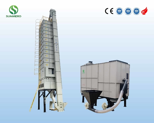 배치 밀 곡물 건조기 5.5kW 대용량 당 26 톤
