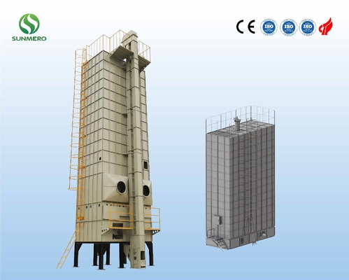 밥 분쇄기를 위한 150tons 380V 옥수수 건조기 기계 벼 건조기 기계