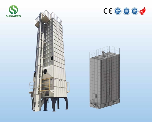 베트남 쌀 제분업자를 위한 배치 곡물 건조기 기계 당 ISO18001 180tons