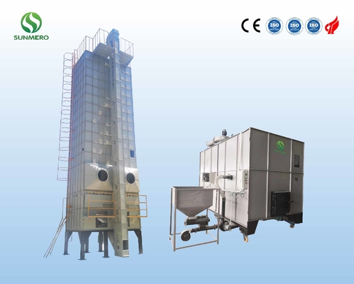 수직 혼합 교류 곡물 건조기 밥 공정 장치 50tons/Batch