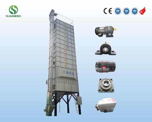 밥 밀러를 위한 22tons 높은 건조 효율성 자동적인 곡물 건조기 3KW