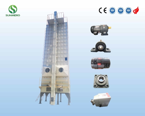 베트남 쌀 제분업자를 위한 배치 곡물 건조기 기계 당 ISO18001 180tons