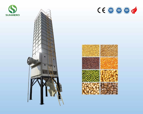 저항하는 배치 곡물 건조기 기계 부식 당 5.5kW 15tons