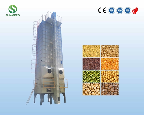 ISO14001 인증 수직형 자동 곡물 건조기 Convenien 30T