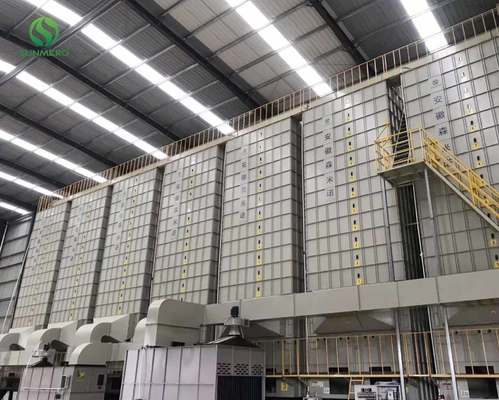 베트남 쌀 제분업자를 위한 배치 곡물 건조기 기계 당 ISO18001 180tons