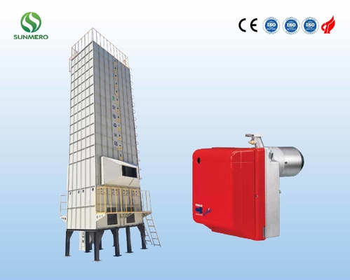 옥수수 콩을 위한 ISO14001 승인 50ton 재순환 곡물 건조기